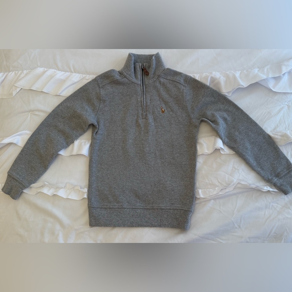 Polo Ralph Lauren boys half zip sweater size 5